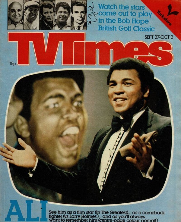 TV TIMES UK MAGAZINE September 27th - October 3rd  1980 BUY VINTAGE BACK ISSUE MAGAZINES TILLEYS