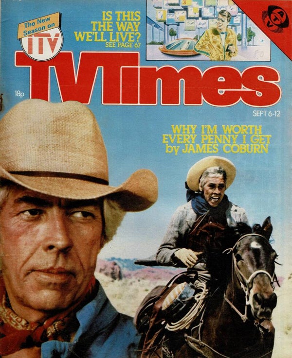 TV TIMES UK MAGAZINE September 6th - 12th  1980 BUY VINTAGE BACK ISSUE MAGAZINES TILLEYS
