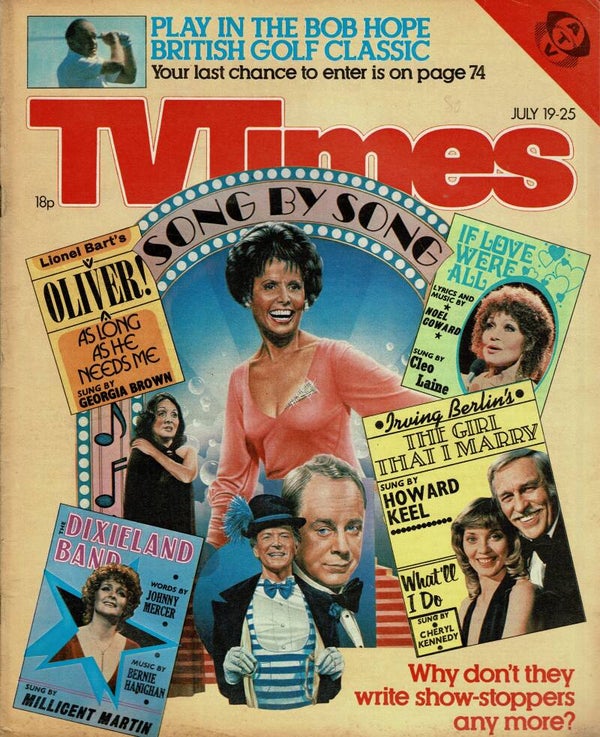TV TIMES UK MAGAZINE July 19th - 25th  1980 BUY VINTAGE BACK ISSUE MAGAZINES TILLEYS