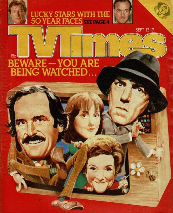 TV TIMES UK MAGAZINE September 13th - 19th 1980 BUY VINTAGE BACK ISSUE MAGAZINES TILLEYS