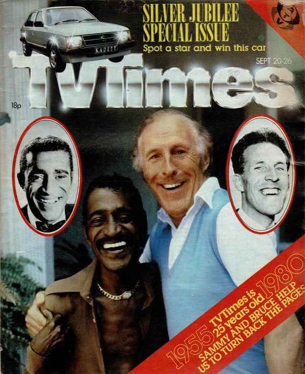 TV TIMES UK MAGAZINE September 20 th - 26 th 1980 BUY VINTAGE BACK ISSUE MAGAZINES TILLEYS