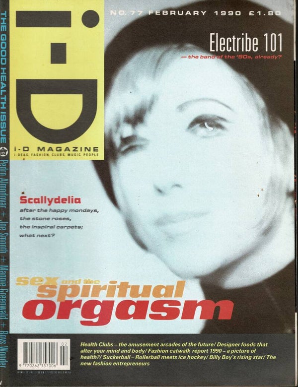 i - D UK MAGAZINE NO 77 February 1990  BUY VINTAGE BACK ISSUE MAGAZINES TILLEYS