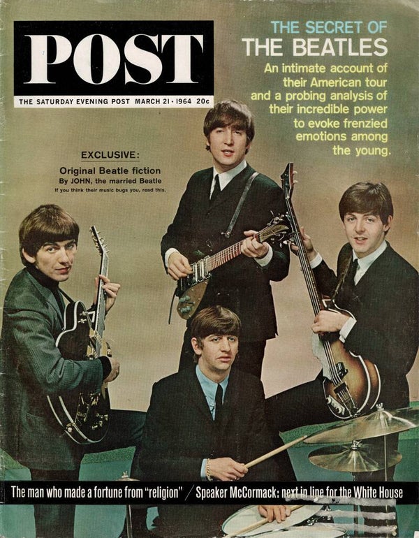 SATURDAY EVENING POST US MAGAZINES March 21st 1964 BUY VINTAGE MAGAZINE BACK ISSUES FROM TILLEYS