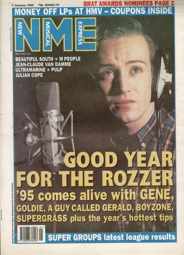 NEW MUSICAL EXPRESS UK MUSIC PAPER 7th January 1995  BUY VINTAGE BACK ISSUE MAGAZINES TILLEYS