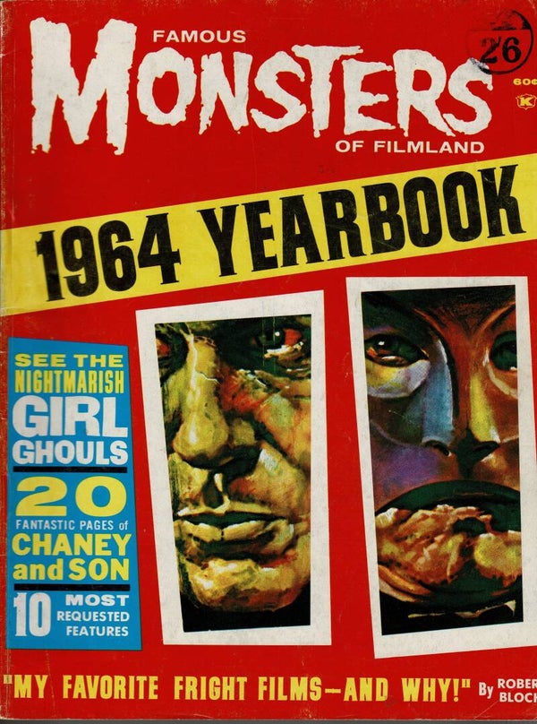 FAMOUS MONSTERS OF FILMLAND US MAGAZINE 1964 YEARBOOK  BUY VINTAGE BACK ISSUE MAGAZINES TILLEYS