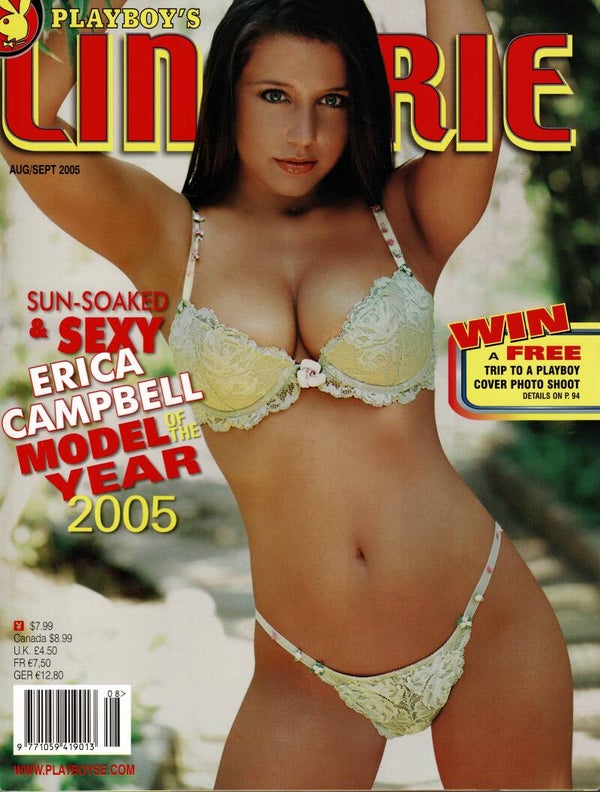 PLAYBOY LINGERIE US MAGAZINE  August / September 2005 BUY VINTAGE BACK ISSUE MAGAZINES TILLEYS