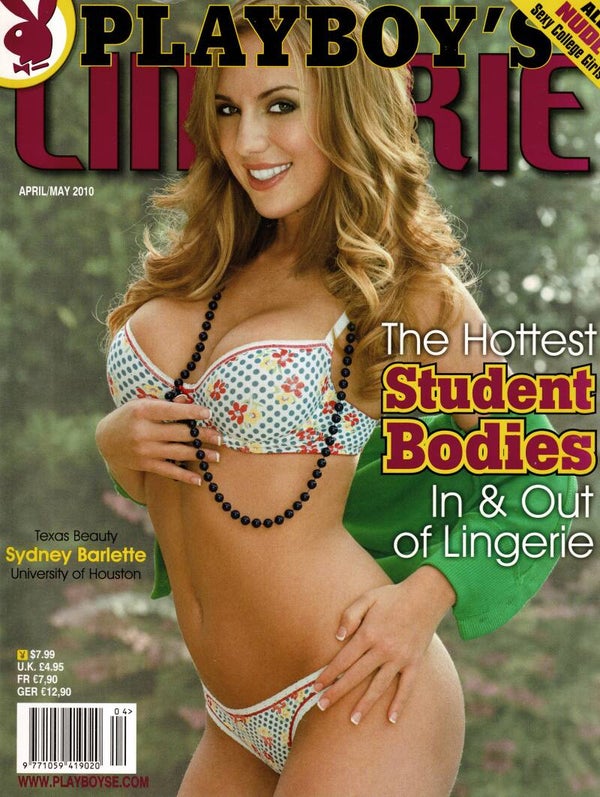 PLAYBOY LINGERIE US MAGAZINE  April / May 2010 BUY VINTAGE BACK ISSUE MAGAZINES TILLEYS