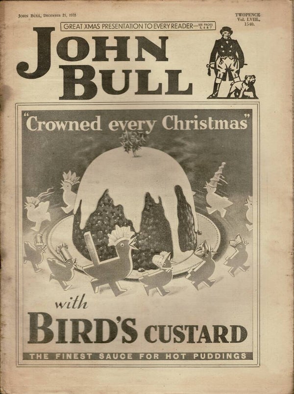 JOHN BULL UK MAGAZINE December 21st 1935 VINTAGE MAGAZINE BACK ISSUE TILLEYS