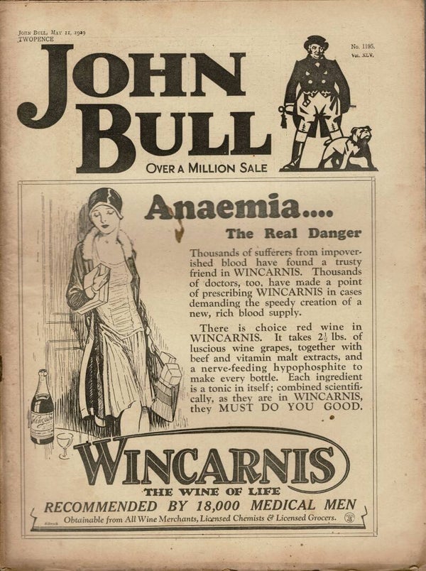 JOHN BULL UK MAGAZINE May 11th 1929 VINTAGE MAGAZINE BACK ISSUE TILLEYS
