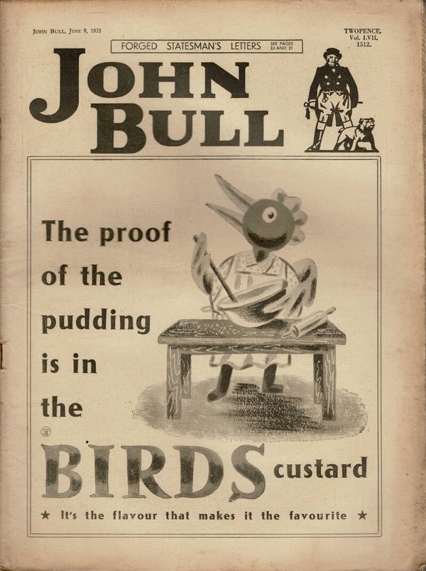 JOHN BULL UK MAGAZINE June 8th 1935 VINTAGE MAGAZINE BACK ISSUE TILLEYS