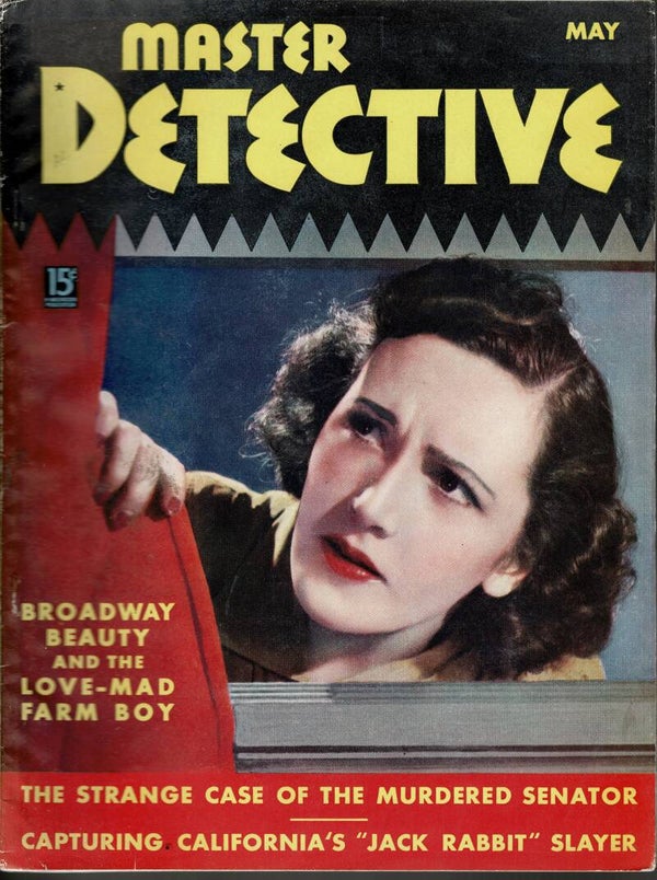 MASTER  DETECTIVE US MAGAZINE May 1939 VINTAGE MAGAZINE BACK ISSUE FROM TILLEYS