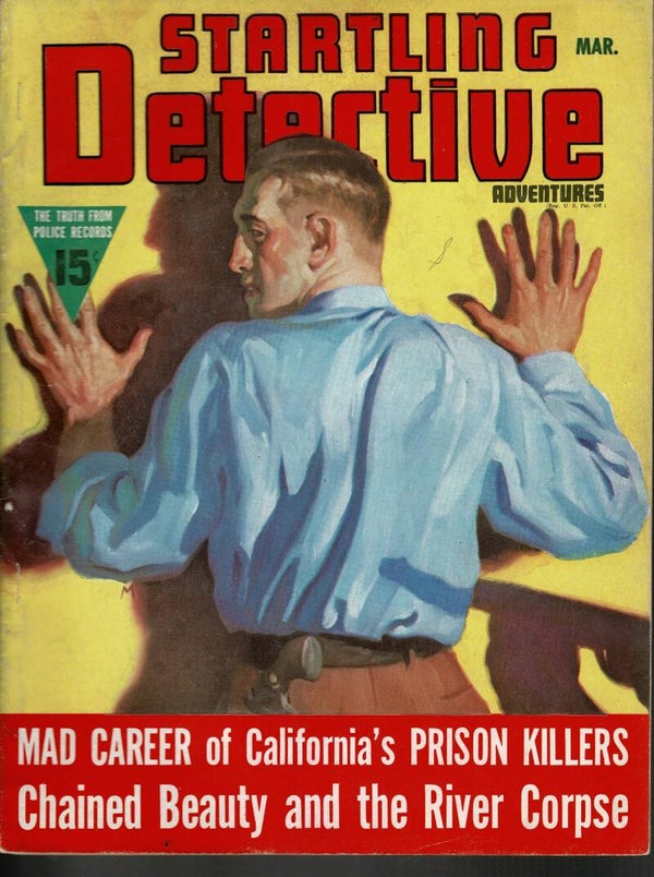 STARTLING DETECTIVE US MAGAZINE March 1939