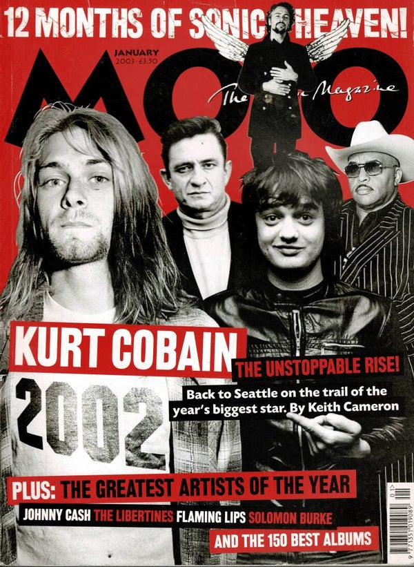 MOJO UK MAGAZINE NO 110 January  2003 VINTAGE BACK ISSUE MAGAZINES TILLEYS
