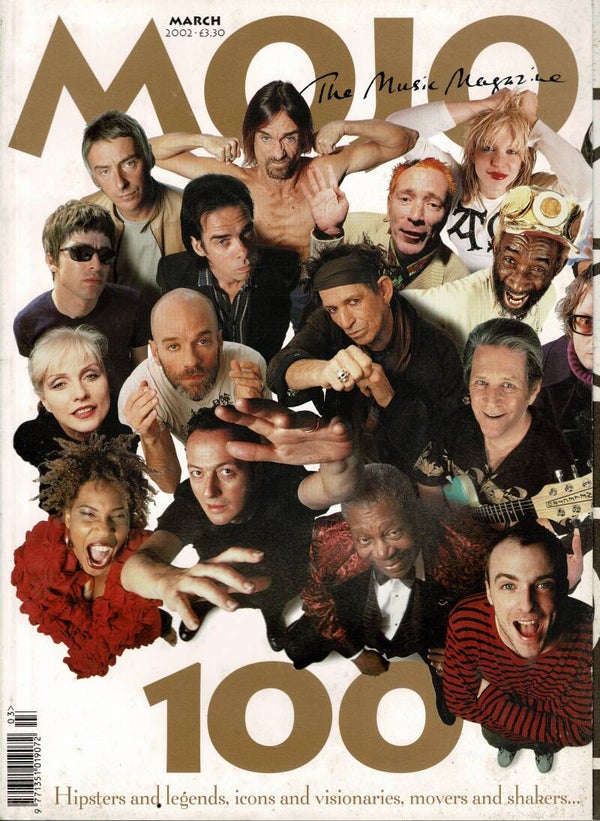 MOJO UK MAGAZINE NO 100 March 2002 VINTAGE BACK ISSUE MAGAZINES TILLEYS