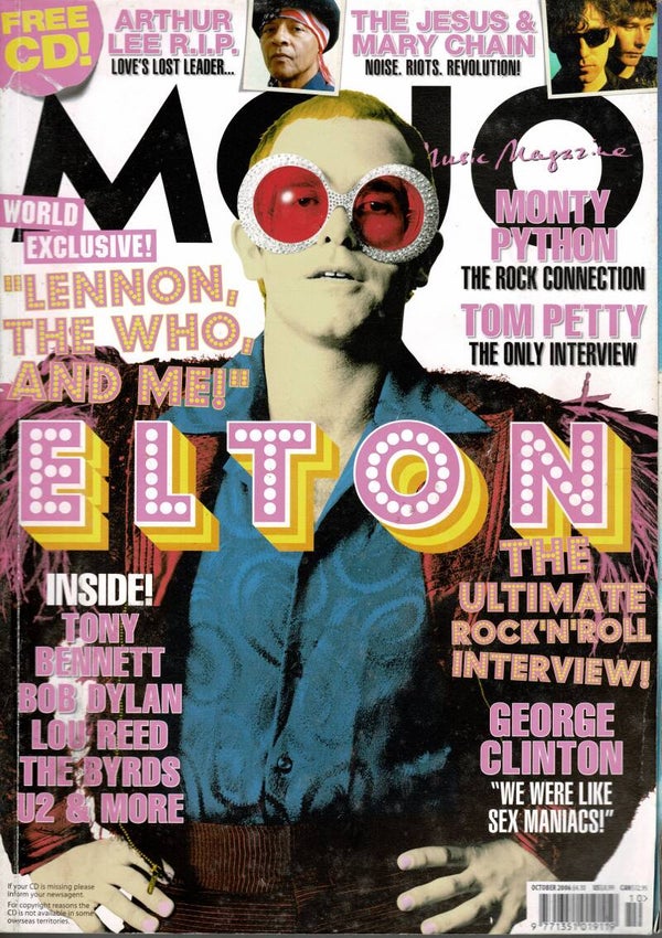 MOJO UK MAGAZINE NO 155 October 2006 VINTAGE BACK ISSUE MAGAZINES TILLEYS