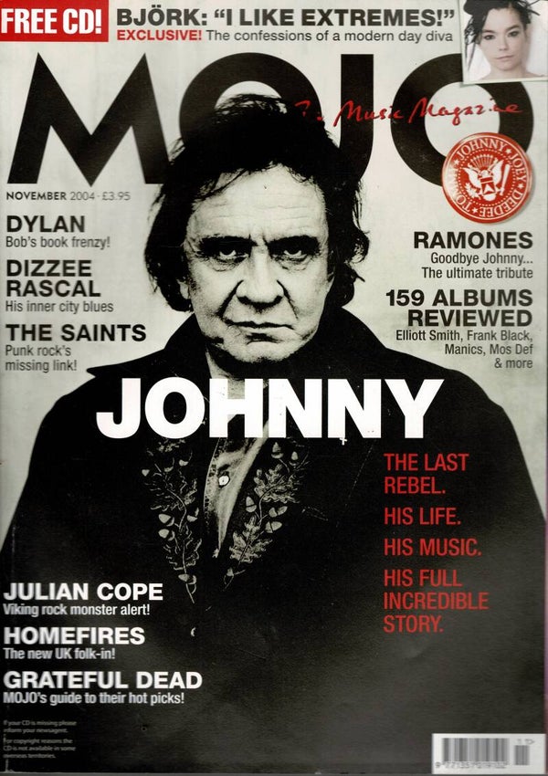 MOJO UK MAGAZINE NO 132 November 2004 VINTAGE BACK ISSUE MAGAZINES TILLEYS
