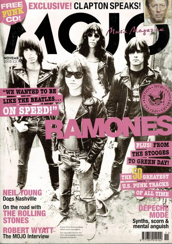 MOJO UK MAGAZINE NO 144 November 2005 VINTAGE BACK ISSUE MAGAZINES TILLEYS