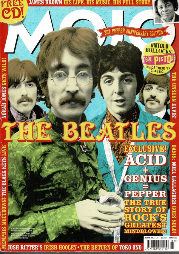 MOJO UK MAGAZINE NO 160 March 2007 VINTAGE BACK ISSUE MAGAZINES TILLEYS