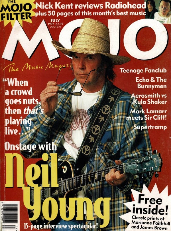 MOJO UK MAGAZINE NO 44 July 1997 BUY VINTAGE BACK ISSUE MAGAZINES TILLEYS