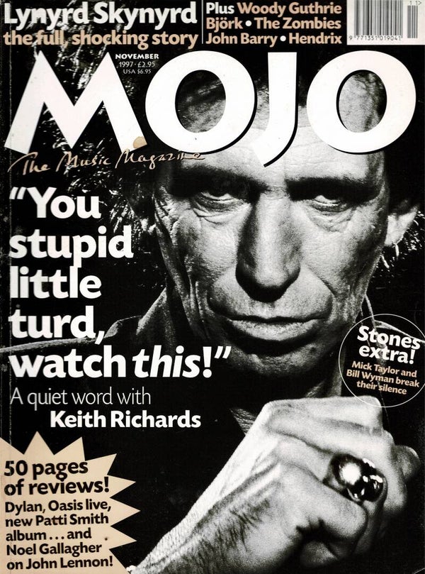 MOJO UK MAGAZINE NO 48 December 1997 BUY VINTAGE BACK ISSUE MAGAZINES TILLEYS