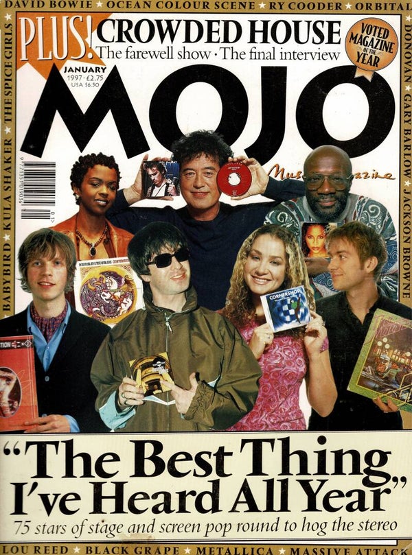 MOJO UK MAGAZINE NO 38 January 1997   BUY VINTAGE BACK ISSUE MAGAZINES TILLEYS