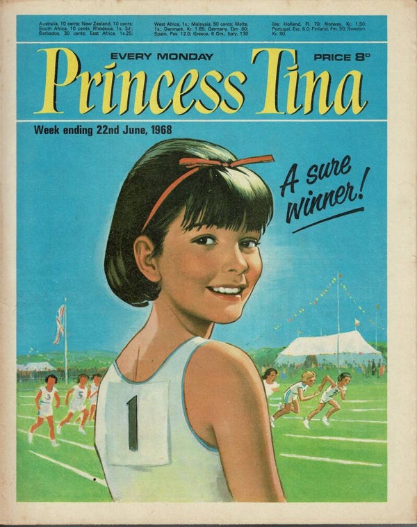 PRINCESS TINA UK COMIC 22ND June 1968  VINTAGE BACK ISSUE COMICS TILLEYS