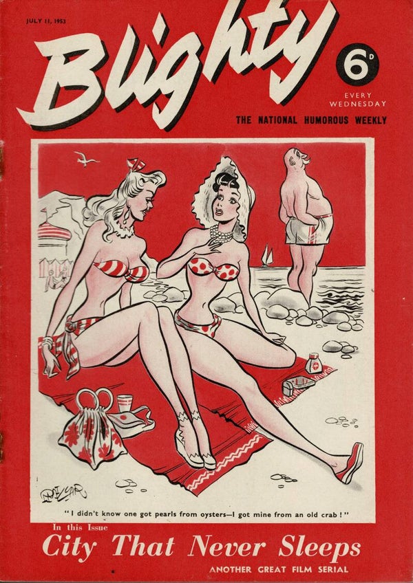 BLIGHTY UK MAGAZINE July 11TH 1953  BUY VINTAGE BACK ISSUE MAGAZINES TILLEYS