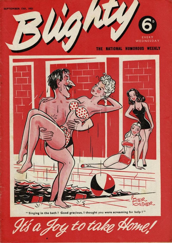 BLIGHTY UK MAGAZINE September 13TH 1952  BUY VINTAGE BACK ISSUE MAGAZINES TILLEYS