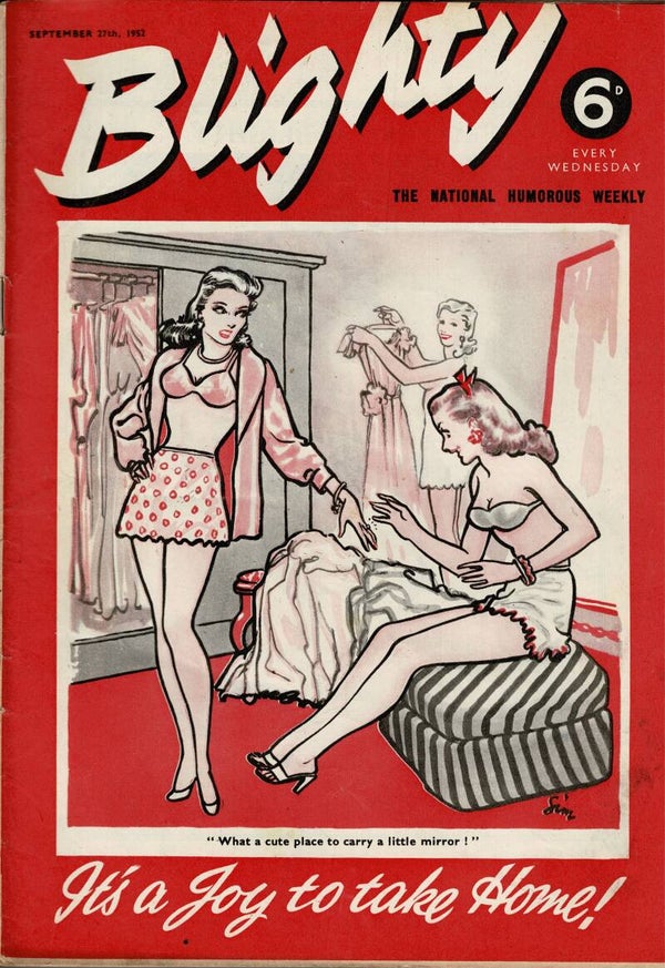 BLIGHTY UK MAGAZINE  September 27TH 1952 BUY VINTAGE BACK ISSUE MAGAZINES TILLEYS