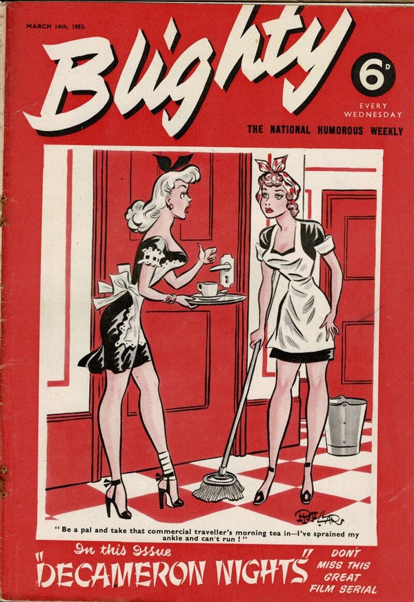 BLIGHTY UK MAGAZINE  March 14TH 1953  BUY VINTAGE BACK ISSUE MAGAZINES TILLEYS