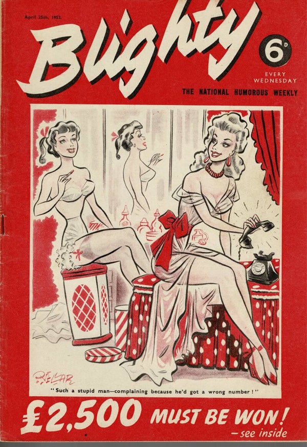 BLIGHTY UK MAGAZINE  April 25TH 1953  BUY VINTAGE BACK ISSUE MAGAZINES TILLEYS