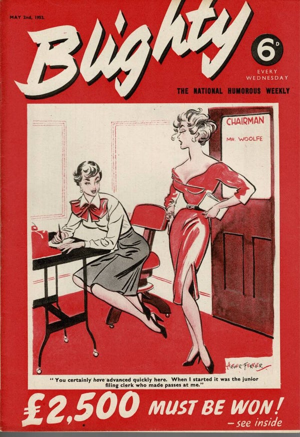 BLIGHTY UK MAGAZINE  May 2ND 1953  BUY VINTAGE BACK ISSUE MAGAZINES TILLEYS