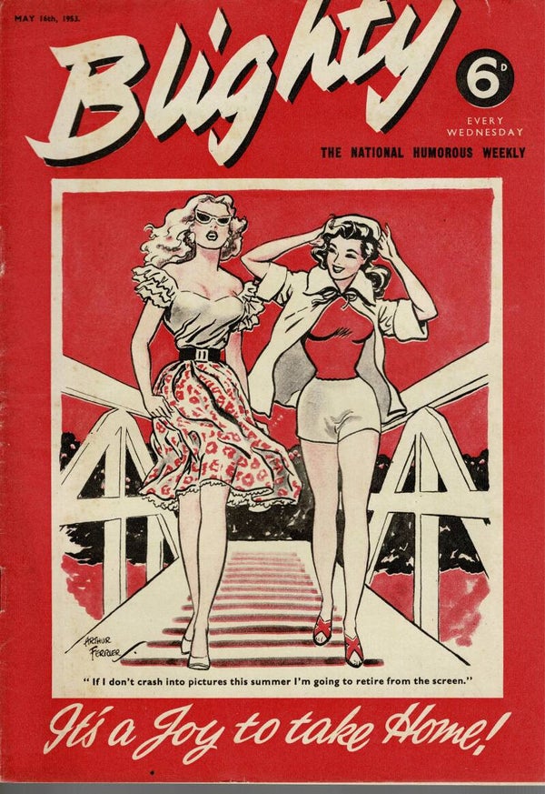 BLIGHTY UK MAGAZINE  May 16TH 1953  BUY VINTAGE BACK ISSUE MAGAZINES TILLEYS
