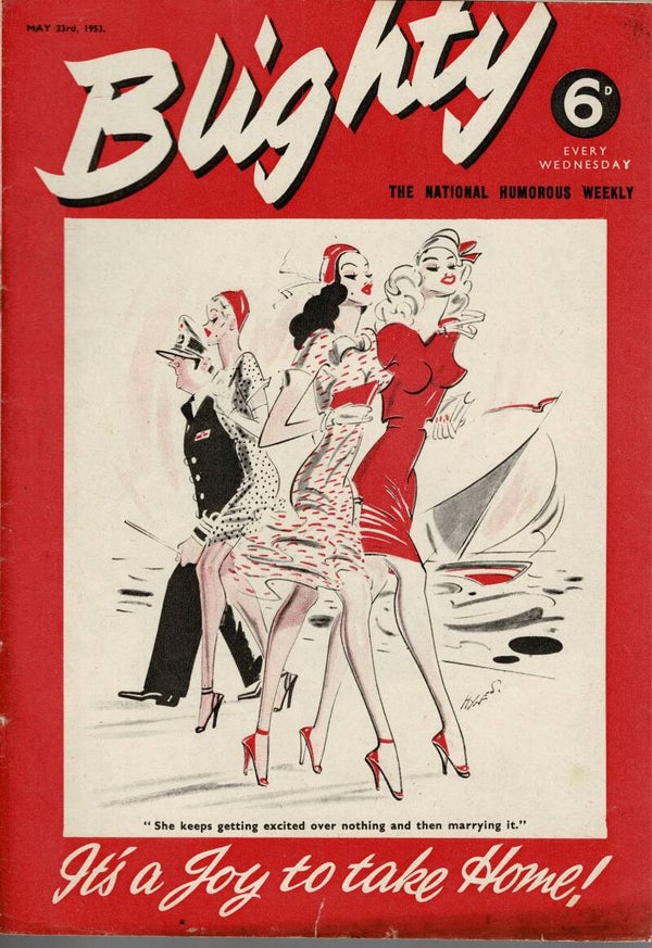 BLIGHTY UK MAGAZINE  May 23RD 1953  BUY VINTAGE BACK ISSUE MAGAZINES TILLEYS