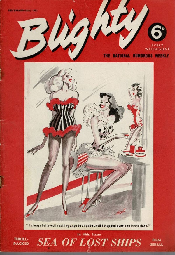 BLIGHTY UK MAGAZINE  December 12TH 1953  BUY VINTAGE BACK ISSUE MAGAZINES TILLEYS