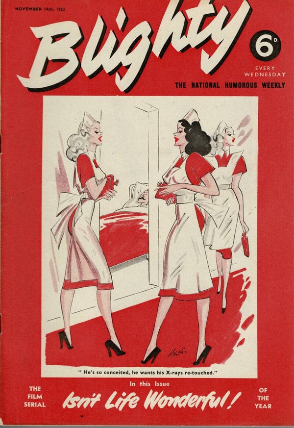 BLIGHTY UK MAGAZINE  November 14TH 1953  BUY VINTAGE BACK ISSUE MAGAZINES TILLEYS