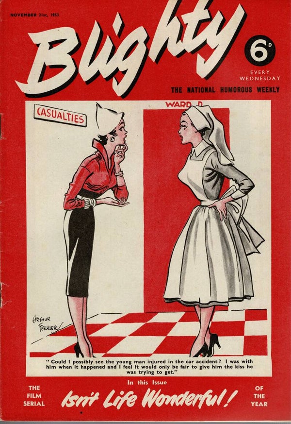 BLIGHTY UK MAGAZINE  November 21ST 1953  BUY VINTAGE BACK ISSUE MAGAZINES TILLEYS
