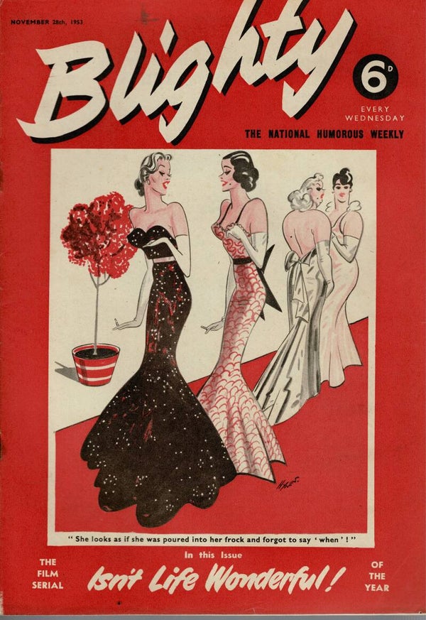 BLIGHTY UK MAGAZINE  November 28TH 1953  BUY VINTAGE BACK ISSUE MAGAZINES TILLEYS