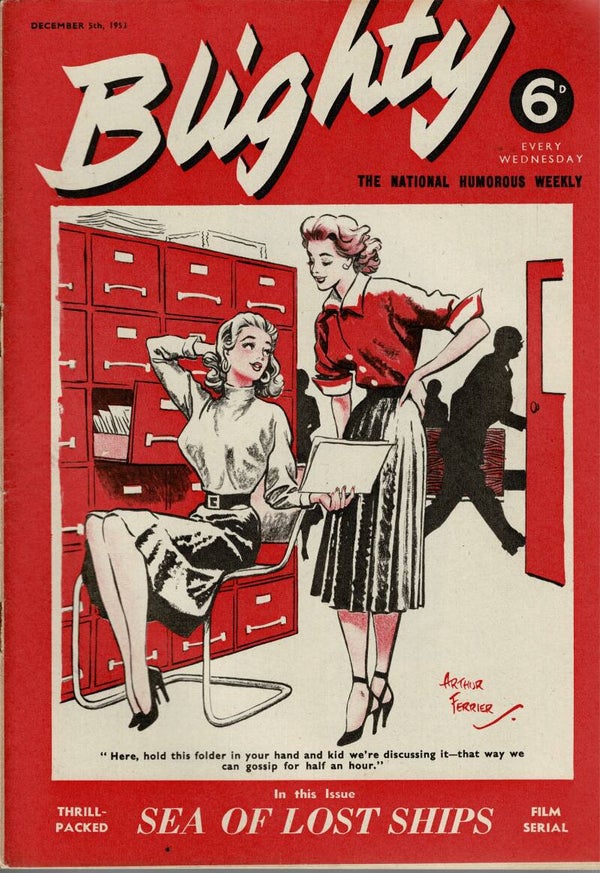 BLIGHTY UK MAGAZINE  December 5TH 1953  BUY VINTAGE BACK ISSUE MAGAZINES TILLEYS