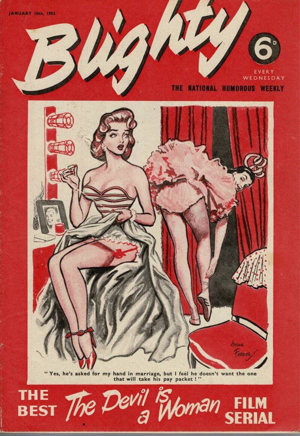 BLIGHTY UK MAGAZINE  January 10TH 1953  BUY VINTAGE BACK ISSUE MAGAZINES TILLEYS