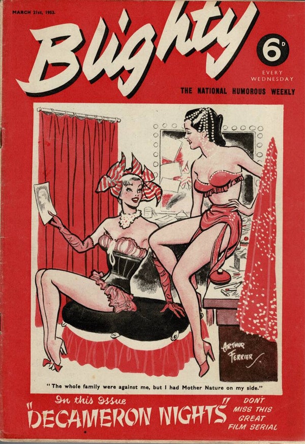 BLIGHTY UK MAGAZINE March 21ST 1953  BUY VINTAGE BACK ISSUE MAGAZINES TILLEYS