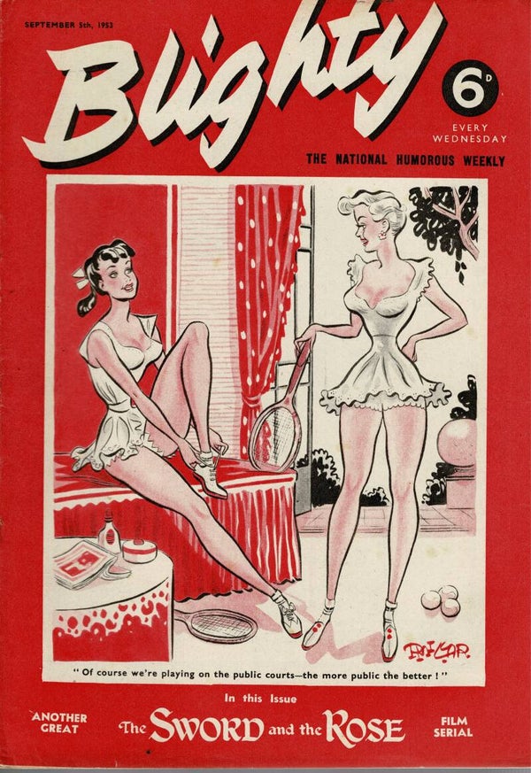 BLIGHTY UK MAGAZINE September 5TH 1953  BUY VINTAGE BACK ISSUE MAGAZINES TILLEYS