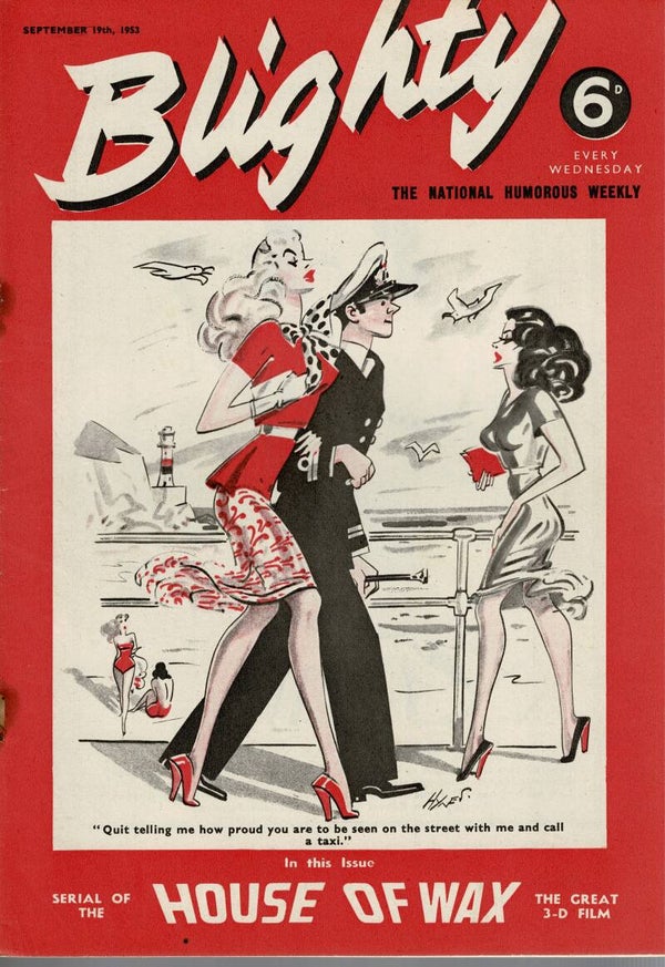BLIGHTY UK MAGAZINE September 19TH 1953  BUY VINTAGE BACK ISSUE MAGAZINES TILLEYS