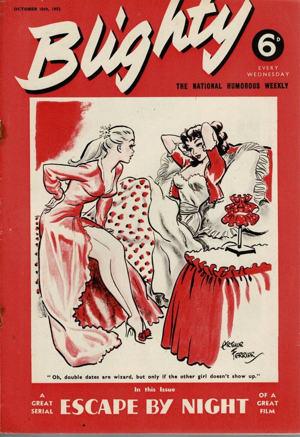 BLIGHTY UK MAGAZINE October 10TH 1953  BUY VINTAGE BACK ISSUE MAGAZINES TILLEYS