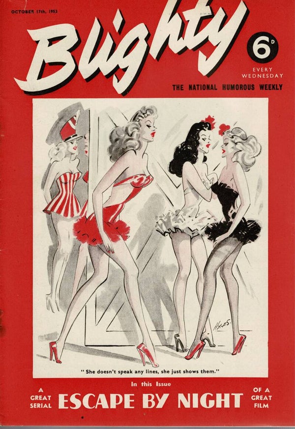 BLIGHTY UK MAGAZINE  October 1TH 1953 BUY VINTAGE BACK ISSUE MAGAZINES TILLEYS