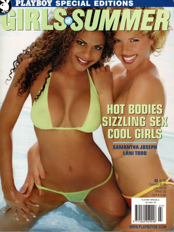 PLAYBOY GIRLS OF SUMMER US MAGAZINE July 2003  BUY VINTAGE BACK ISSUE MAGAZINES TILLEYS