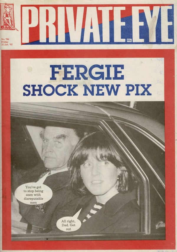 PRIVATE EYE UK MAGAZINE  NO 786 31ST January 1992 BUY VINTAGE BACK ISSUE MAGAZINES TILLEYS