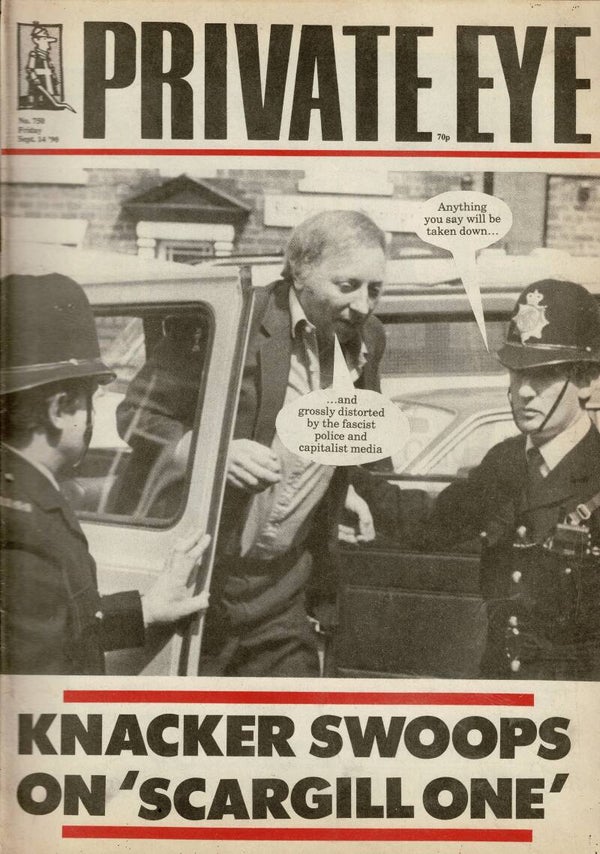 PRIVATE EYE UK MAGAZINE  NO 750 September 14TH 1990 BUY VINTAGE BACK ISSUE MAGAZINES TILLEYS