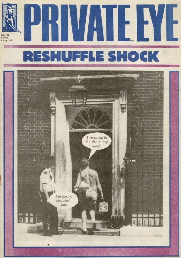 PRIVATE EYE UK MAGAZINE  NO 721 4TH August 1989  BUY VINTAGE BACK ISSUE MAGAZINES TILLEYS