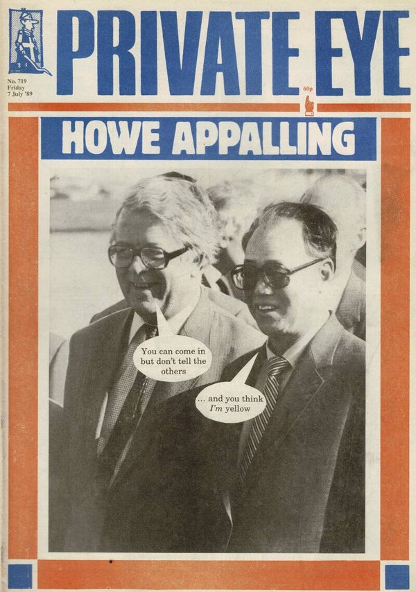 PRIVATE EYE UK MAGAZINE  NO 719 7TH July 1989  BUY VINTAGE BACK ISSUE MAGAZINES TILLEYS